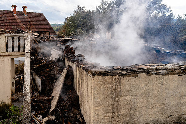Professional Fire Damage Removal technician working in Willernie, MN